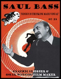 a poster for the film saul bass